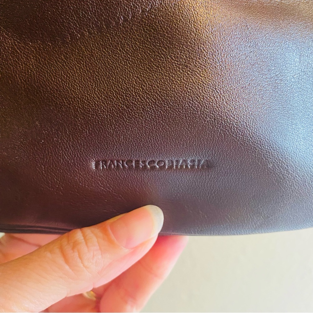 Fransesco Biasia Leather Italian Handbag - Picture 5 of 9
